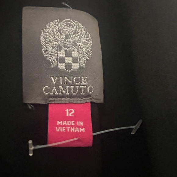 NWOT Vince Camuto long black party, cocktail, wedding, celebration dress size 12 - Picture 12 of 12